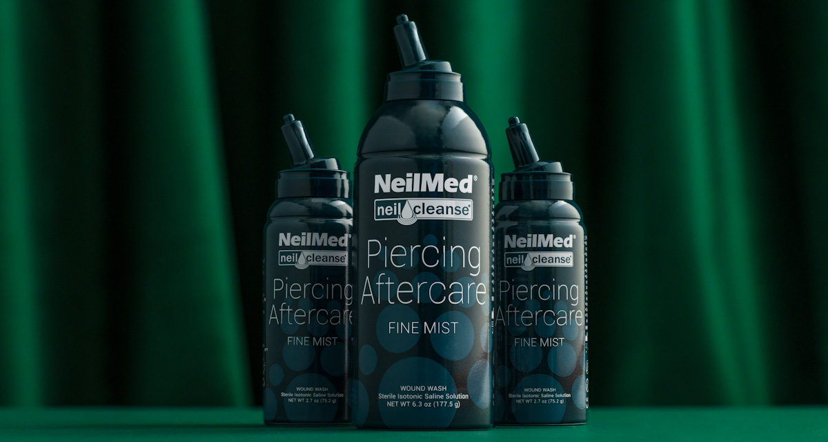 NeilMed piercing aftercare solution